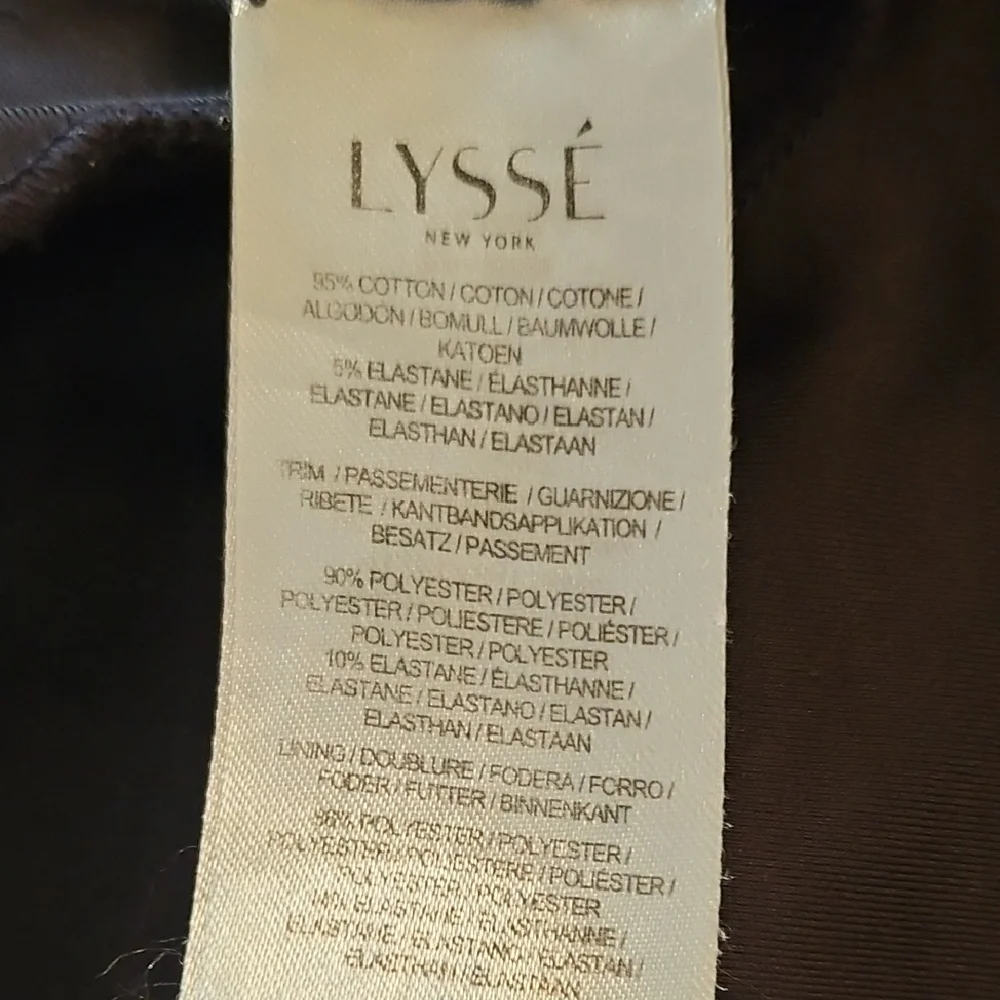 Lysse Stretch Pull Up - Leggings With Stripped Leg - Picture 8 of 8